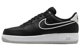 Nike: Чёрные кроссовки  Air Force 1