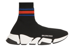 Balenciaga: Чёрные кроссовки  Speed