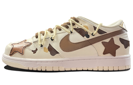 Nike: Коричневые кроссовки  Dunk