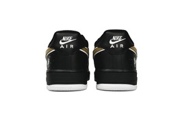 Nike: Чёрные кроссовки  Air Force 1