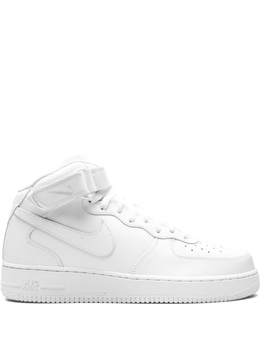 Nike: Белые кроссовки  Air Force 1