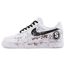 Nike: Белые кроссовки  Air Force 1