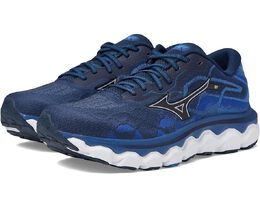 Mizuno: Голубые кроссовки 