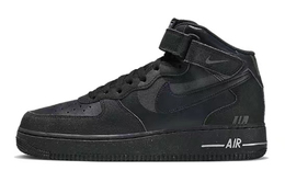 Nike: Чёрные кроссовки  Air Force 1