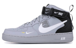 Nike: Чёрные кроссовки  Air Force 1