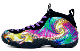 Nike: Чёрные кроссовки  Foamposite One