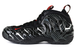 Nike: Чёрные кроссовки  Foamposite One