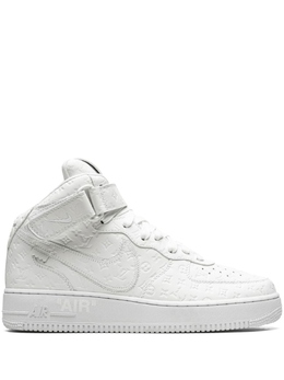 Nike: Белые кроссовки  Air Force 1