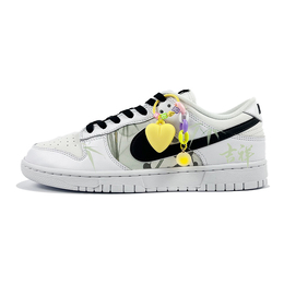 Nike: Белые кроссовки  Dunk