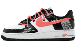 Nike: Чёрные кроссовки  Air Force 1