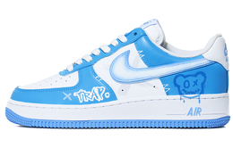 Nike: Голубые кроссовки  Air Force 1