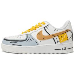 Nike: Белые кроссовки  Air Force 1