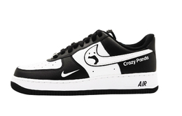 Nike: Чёрные кроссовки  Air Force 1