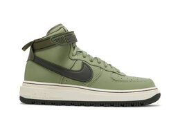 Nike: Зелёные кроссовки  Air Force 1 High