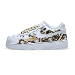 Nike: Белые кроссовки  Air Force 1