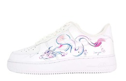 Nike: Белые кроссовки  Air Force 1