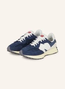 New Balance: Синие кроссовки  327