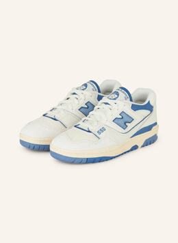 New Balance: Белые кроссовки  550