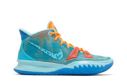 Nike: Синие кроссовки  Kyrie 7