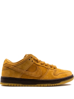 Nike: Коричневые кроссовки  Dunk Low Pro