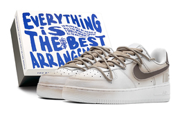 Nike: Белые кроссовки  Air Force 1