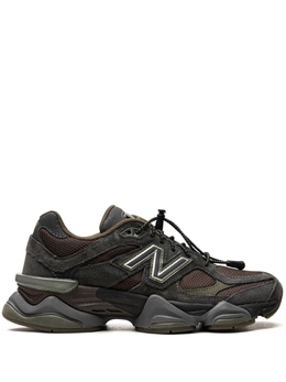 New Balance: Тёмные кроссовки  9060