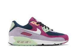 Nike: Серые кроссовки  Air Max 90