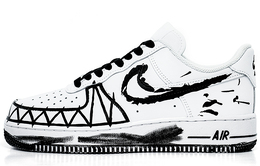 Nike: Белые кроссовки  Air Force 1