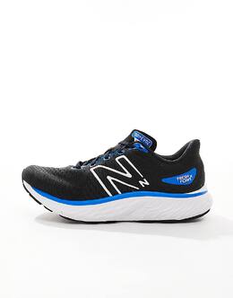 New Balance: Синие кроссовки 