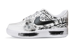 Nike: Чёрные кроссовки  Air Force 1