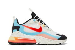 Nike: Белые кроссовки  Air Max 270 React