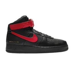 Nike: Чёрные кроссовки  Air Force 1 High