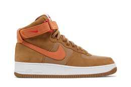 Nike: Коричневые кроссовки  Air Force 1 High