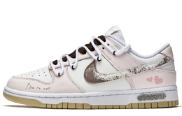 Nike: Розовые кроссовки  Dunk