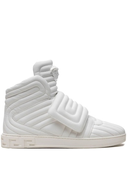 Versace: Белые кеды 