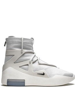 Nike: Серые кроссовки  Air Fear Of God 1