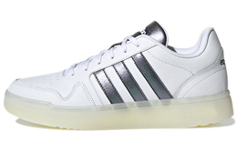 Adidas: Серые кроссовки 