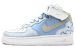 Nike: Голубые кроссовки  Air Force 1