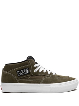 Vans: Зелёные кеды  Skate Half Cab