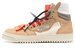 Off-White: Оранжевые кроссовки  Off Court