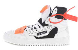 Off-White: Чёрные кроссовки  Off Court