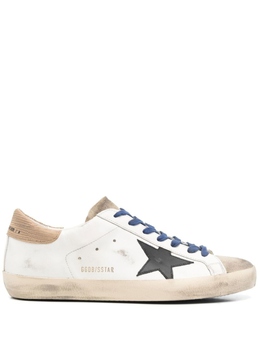 Golden Goose: Белые кеды  Super Star