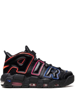 Nike: Чёрные кроссовки  Air More Uptempo