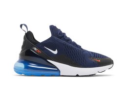 Nike: Синие кроссовки  Air Max 270