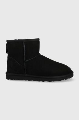 UGG: Чёрные ботинки 