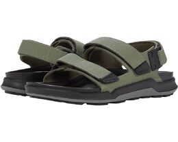 Birkenstock: Сандалии  Birko Flor цвета хаки