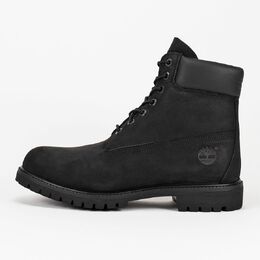 Timberland: Чёрные ботинки 