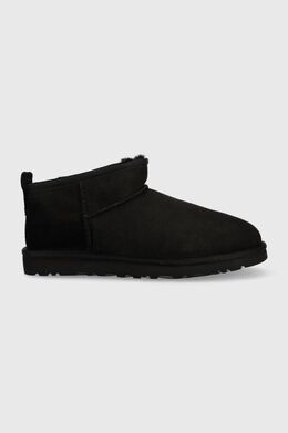 UGG: Чёрные ботинки  Ultra Mini