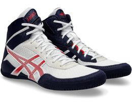 Asics: Белые кроссовки  Wrestling