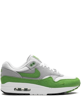 Nike: Зелёные кроссовки  Air Max 1